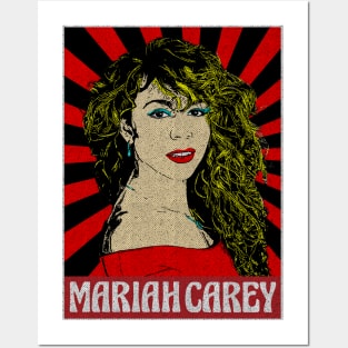 Mariah Carey Christmas Pop Art Posters and Art
